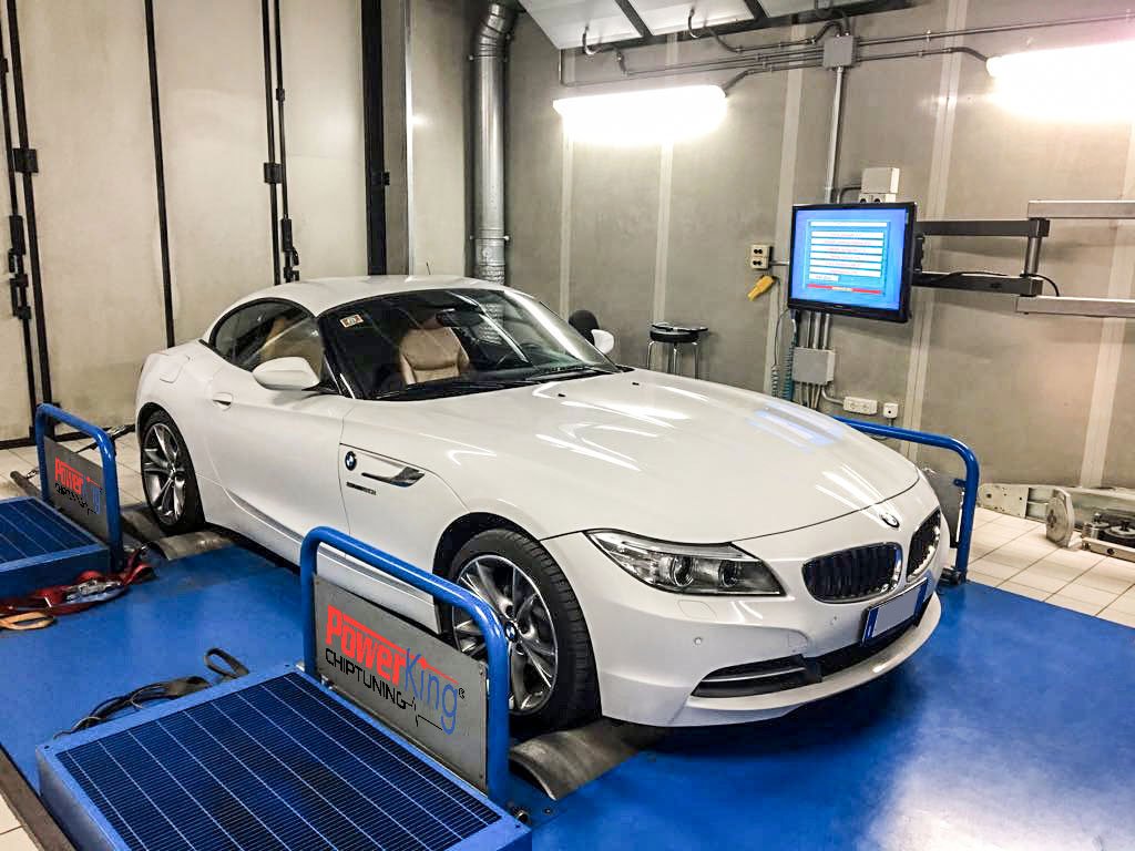 Powerking Chiptuning Rimappatur 70cv 150nm Su Bmw Z4 i 184cv Bmw Z4 i Remap Chiptuning Turbo Rimappatura Powerking Tuning