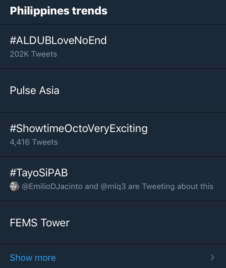 LivesMatterPH's tweet photo. @PinoyAkoBlog hey girl, trending ka pa rin with no effort at all. Last Man Standing is a WOMAN! Galing! #TayoSiPAB https://t.co/34I9V733PO