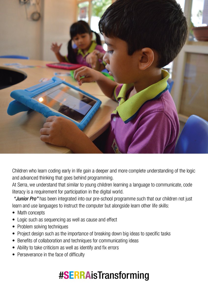 Serra_Preschool's tweet photo. Introducing Coding
#Serraistransforming #JuniorPro https://t.co/HTDzFcvmmQ