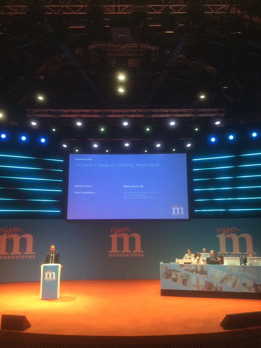 Idag startar förhandlingarna i plenum på #mstämma, nu allmän debatt om skola och utbildning.