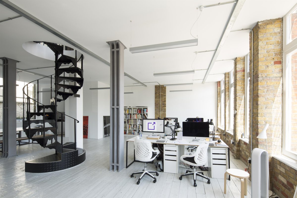 CGLUK's tweet photo. Recently completed office space in Farringdon Rd London  #cgl25 #workspace #office https://t.co/m5oyGDFBfw