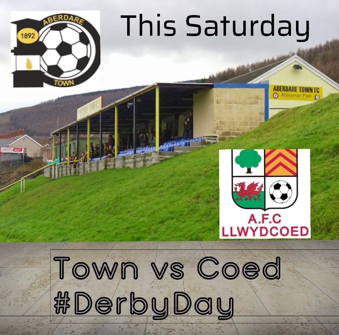 The Countdown begins as we take on Local Rivals <a href="/AberdareTown/">Aberdare Town FC</a> both Home and Away in the Welsh League 
 m.youtube.com/watch?v=M2dhD9… 
#UpTheCoed