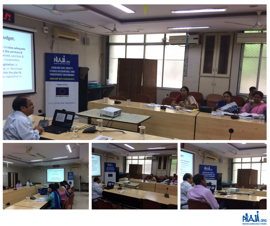 Prajafoundation's tweet photo. #Prajaworkshop with S&T Ward Committee chairperson Ms. Samita Kamble for ward Councillors, conducted by Mr. Pisolkar (retd. MCA) on Budget https://t.co/uZAb6L26U9