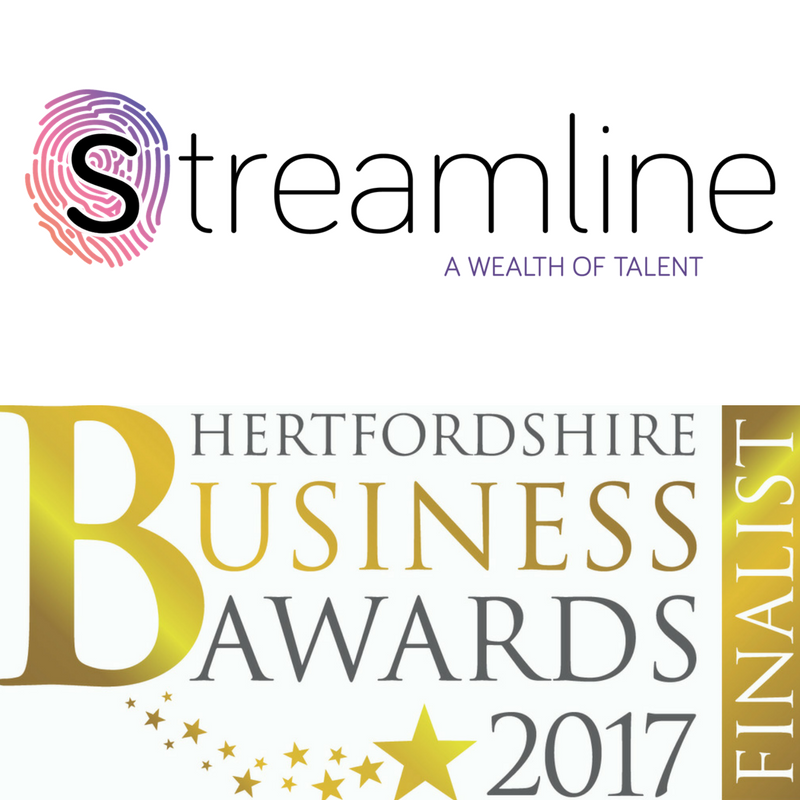StreamlineRec's tweet photo. Streamline Connections Ltd have officially been shortlisted for Medium Business of the year at the Herts Business Awards 2017! https://t.co/0DH98e0ZWq