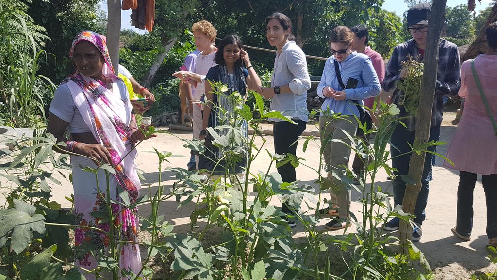 RGMVP's tweet photo. Susan Byrnes, Gabriella Stern & Team from #Gatesfoundation during field visit @RGMVP in #UttarPradesh, India @susanbyrnes @gabbystern https://t.co/k5Oik2YvTY