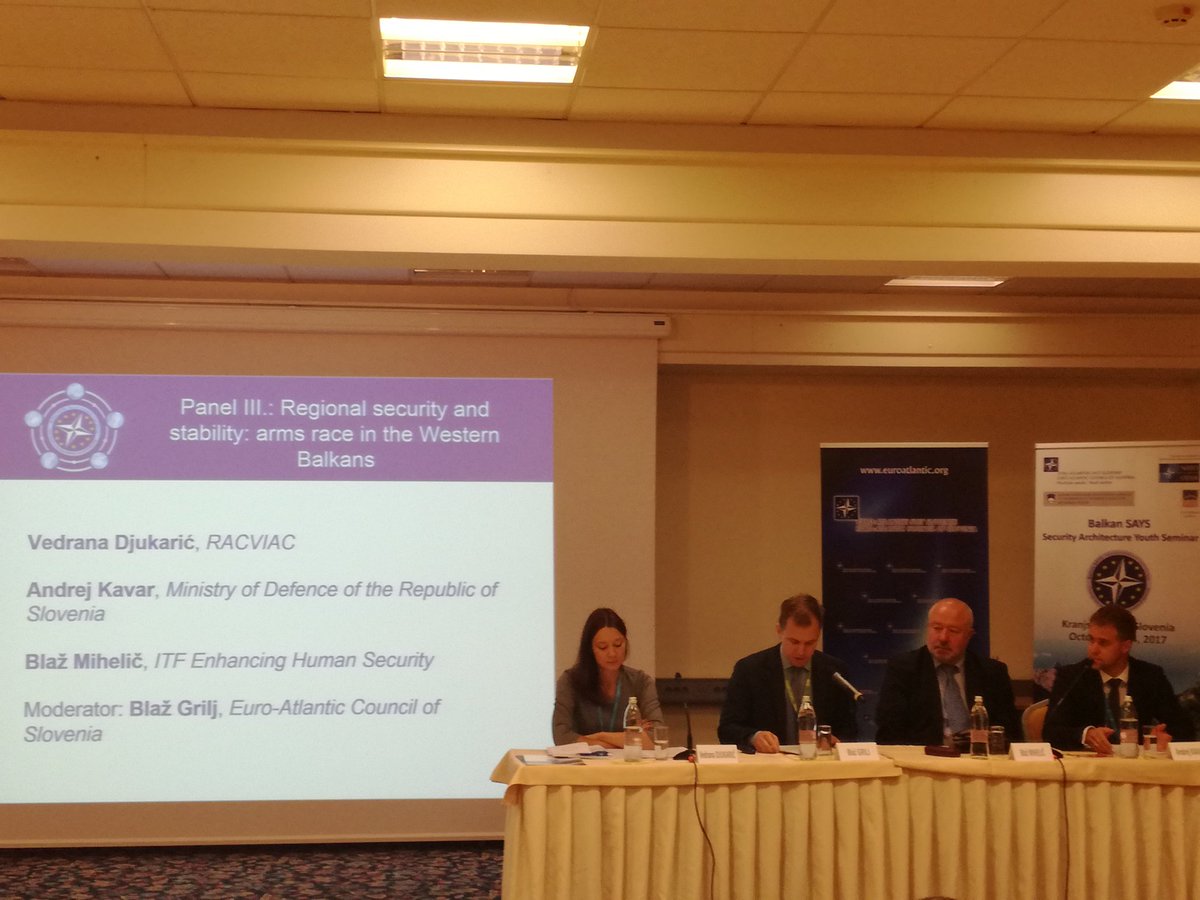Third panel on Regional security and stability: arms race in the #WesternBalkans started m.facebook.com/story.php?stor…
