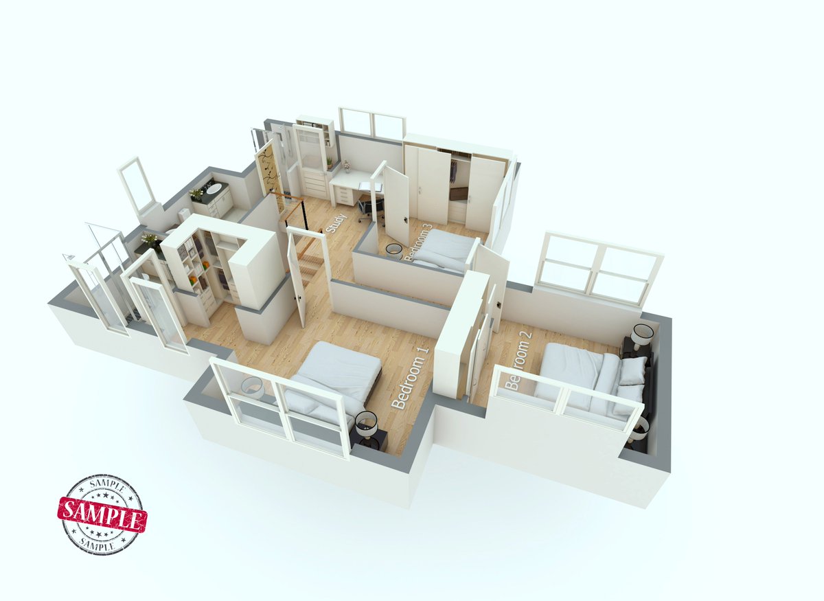 anovaengineer's tweet image. 3D Floor Plans 
Take property and home design visualization to the next level