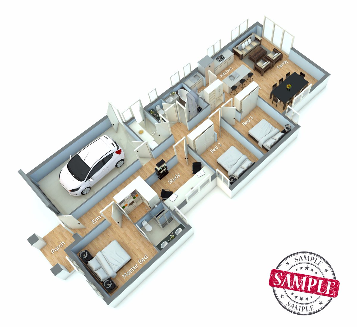 anovaengineer's tweet image. 3D Floor Plans 
Take property and home design visualization to the next level