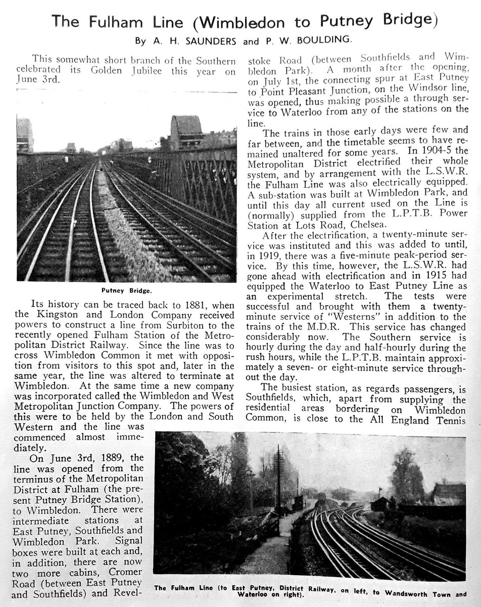SunnySouthSam's tweet photo. Spotlight on the #SouthernRailway Fulham line, during #Wimbledon it helps 15,000 people find their way to the tennis courts. #SRMagazine https://t.co/xeXWrMgnMQ