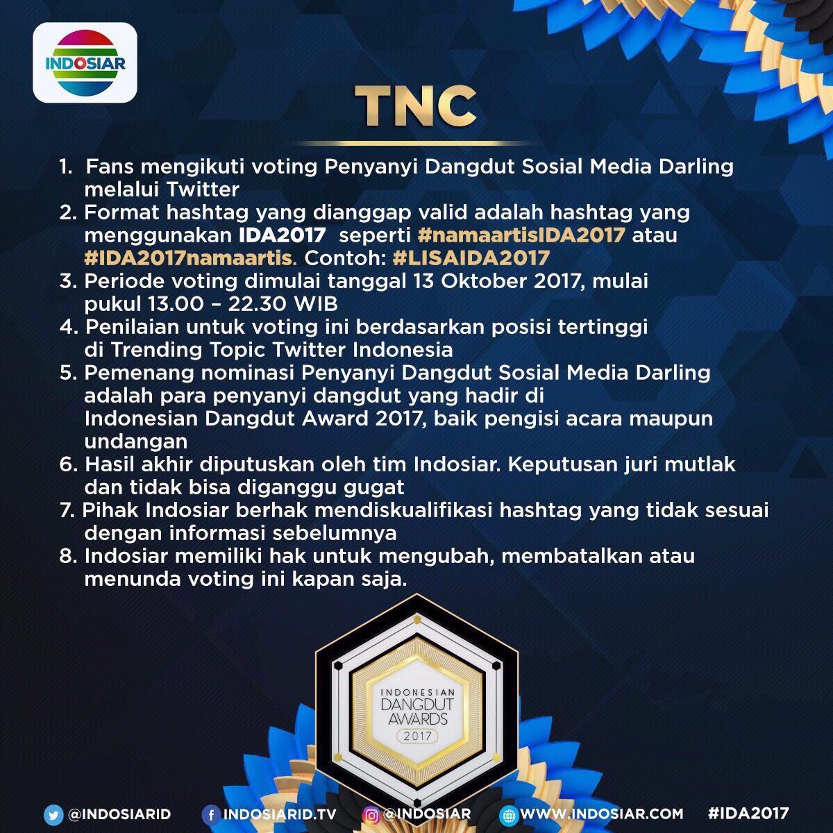 Buat mianalafildan jangan lupa ngetweet dengan hastagnya yah dan jangan lupa komentar Ok #FILDANIDA2017
