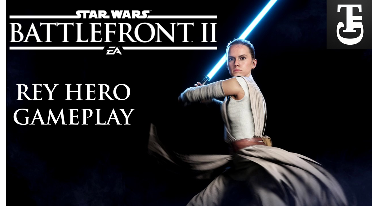 TheTitanForce's tweet photo. Rey DOMINATES in our new #StarWarsBattlefrontII montage! @EAStarWars #StarWars #SWBF2 #Rey #TheLastJedi #gaming https://t.co/7qxK7zYwVg https://t.co/3nIBWygSIv
