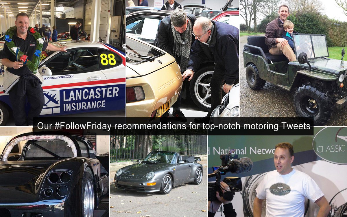 #FollowFriday - For Fab Tweets: <a href="/classiccarauc/">Classic Car Auctions</a> <a href="/Lancaster_Ins/">Lancaster Insurance</a> <a href="/SimonDowning10/">Classic Car Marketing UK-Simon Downing</a> <a href="/ProjectCarsUK/">Project Cars UK 🚗💻🐺🧢</a> @coys1919 <a href="/pocketclassics/">Pocket Classics</a> #ff