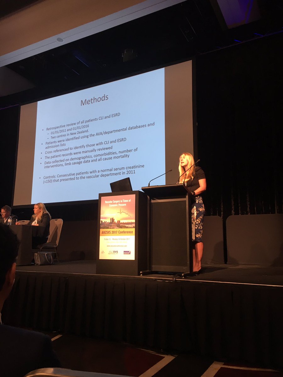 samijaykay's tweet photo. IBaimatova compared the CLI outcomes in ESRF patients. Some difference found between HD and PD dialysia patients #ANZSVS17 #traineesession https://t.co/Cj9oKFKWrr