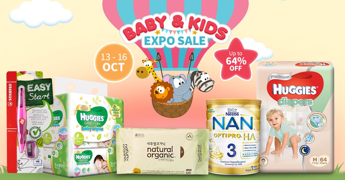 RedMart's tweet image. Catch us this weekend at Baby Market 2017, Singapore Expo, Hall 5 Booth D32! &amp;gt; goo.gl/sorNf5