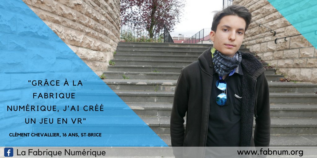 LaFabNum's tweet photo. 🎮 Venez découvrir la #VR lors de nos portes ouvertes le 21 octobre au Centre Social M. Sangnier : https://t.co/WuUZDPF3Zi #LaFabNum https://t.co/znT5Zo60tX