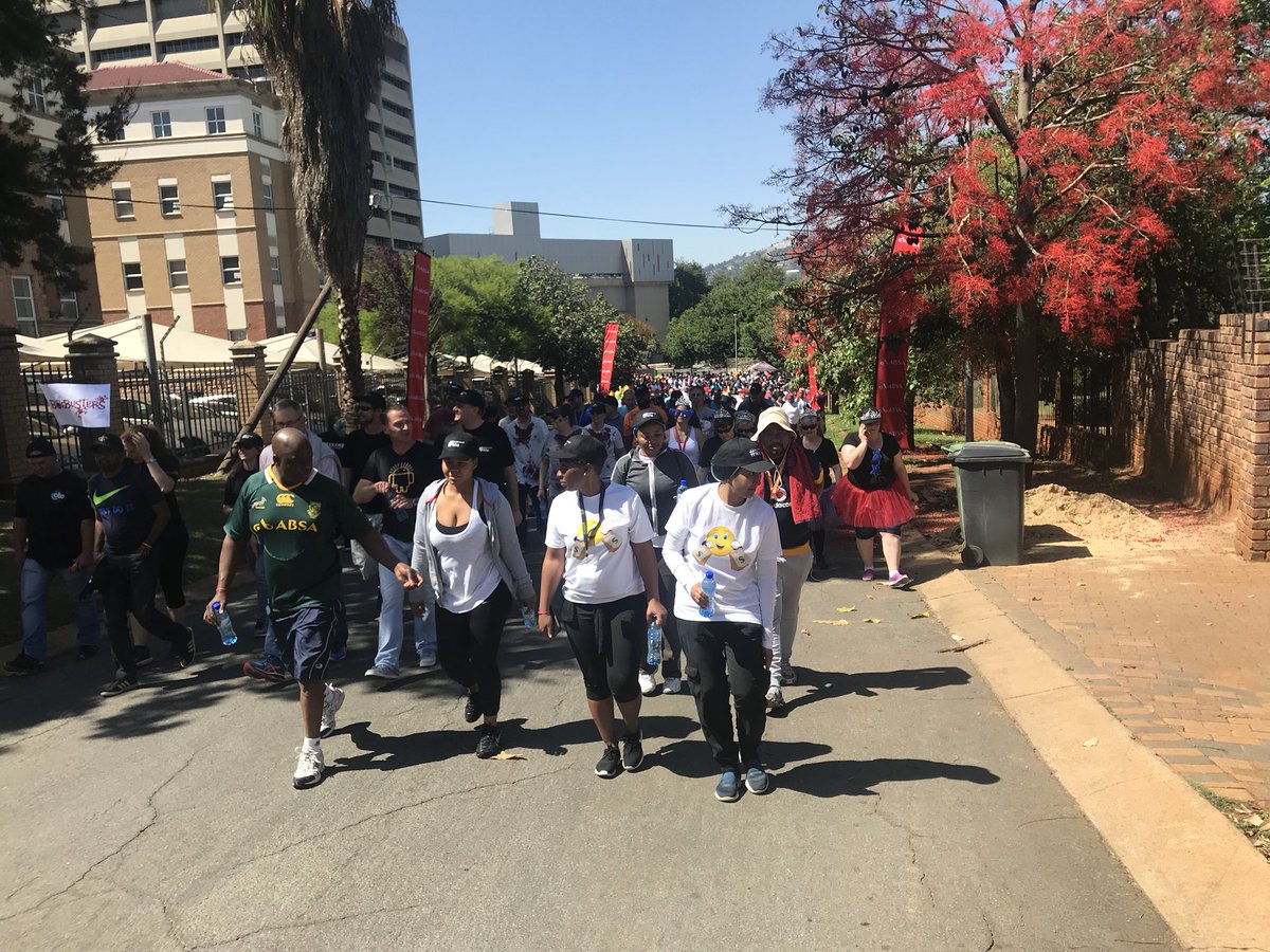 CTOsGotGame's tweet photo. And we're off! @Absa Tech on the move! #TechWalk https://t.co/uTSN7l2KVA