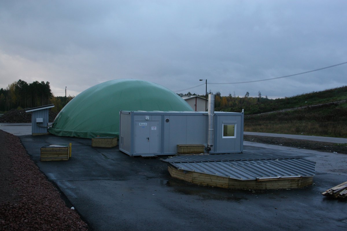 MetenerEN's tweet photo. Latest #biogas plant construction finished on schedule. We send thanks to our partners. Could not do this without you. #metener https://t.co/atWt9JpNJh