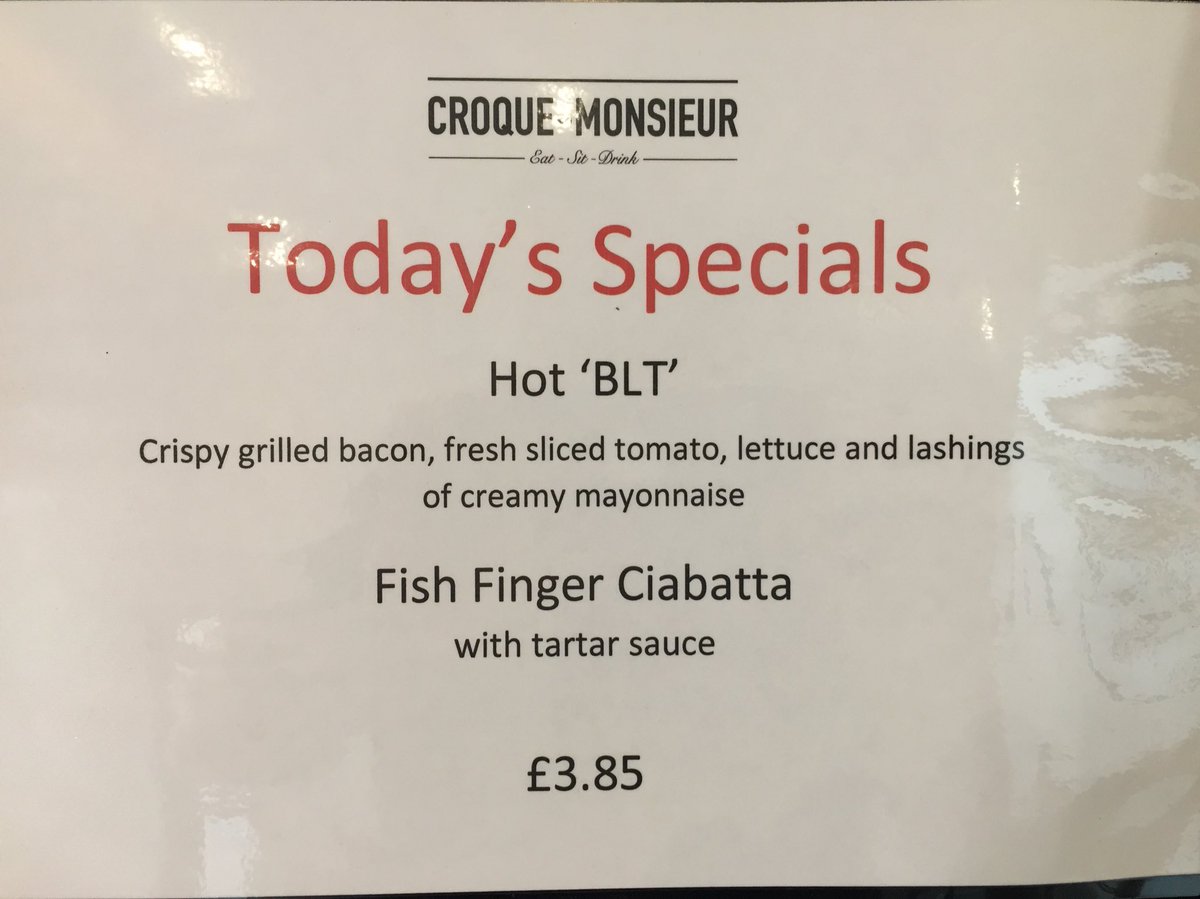 Croque_Bootham's tweet photo. Today’s specials.....
@YorkAshtons @kingsmanoryork @HandmadeRugCo https://t.co/HdExO75fwW