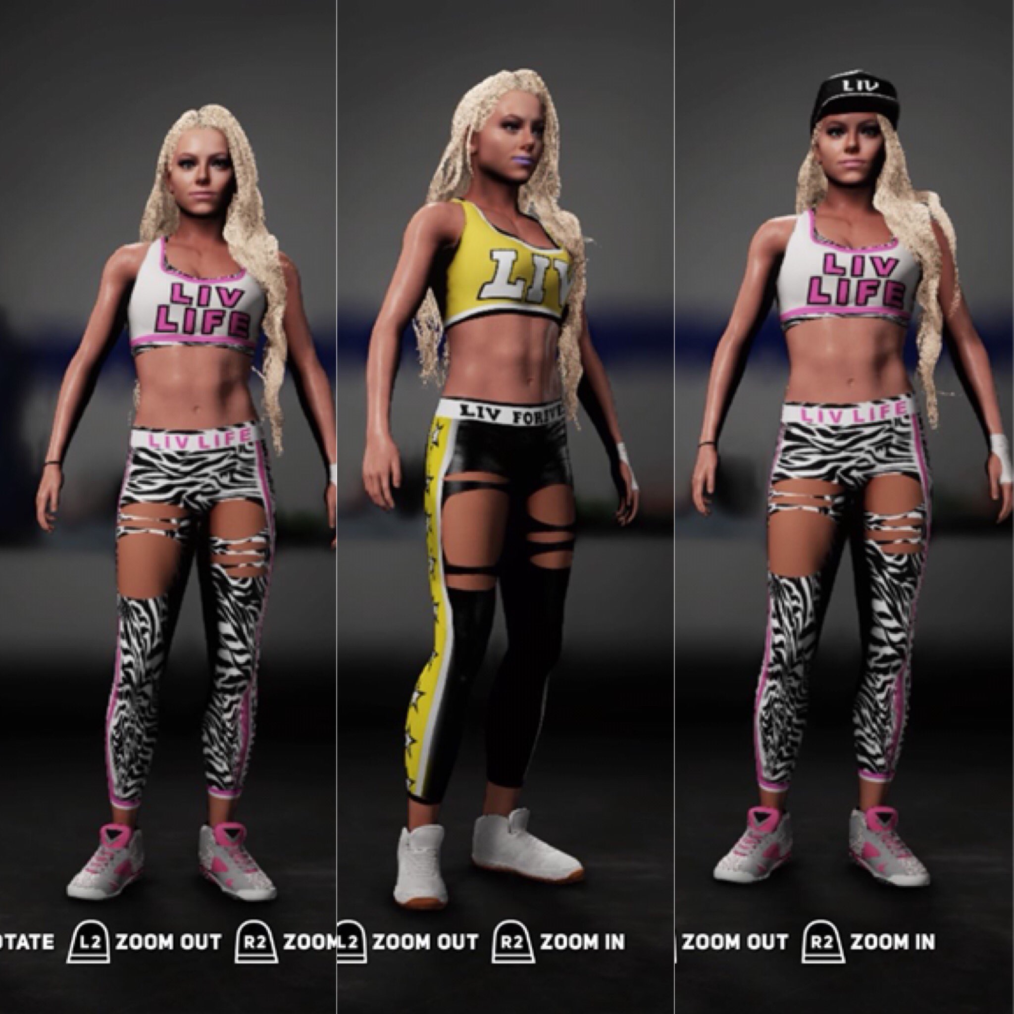 Liv Morgan is now available on Community Creations for PS4 Search Tags: Lat...