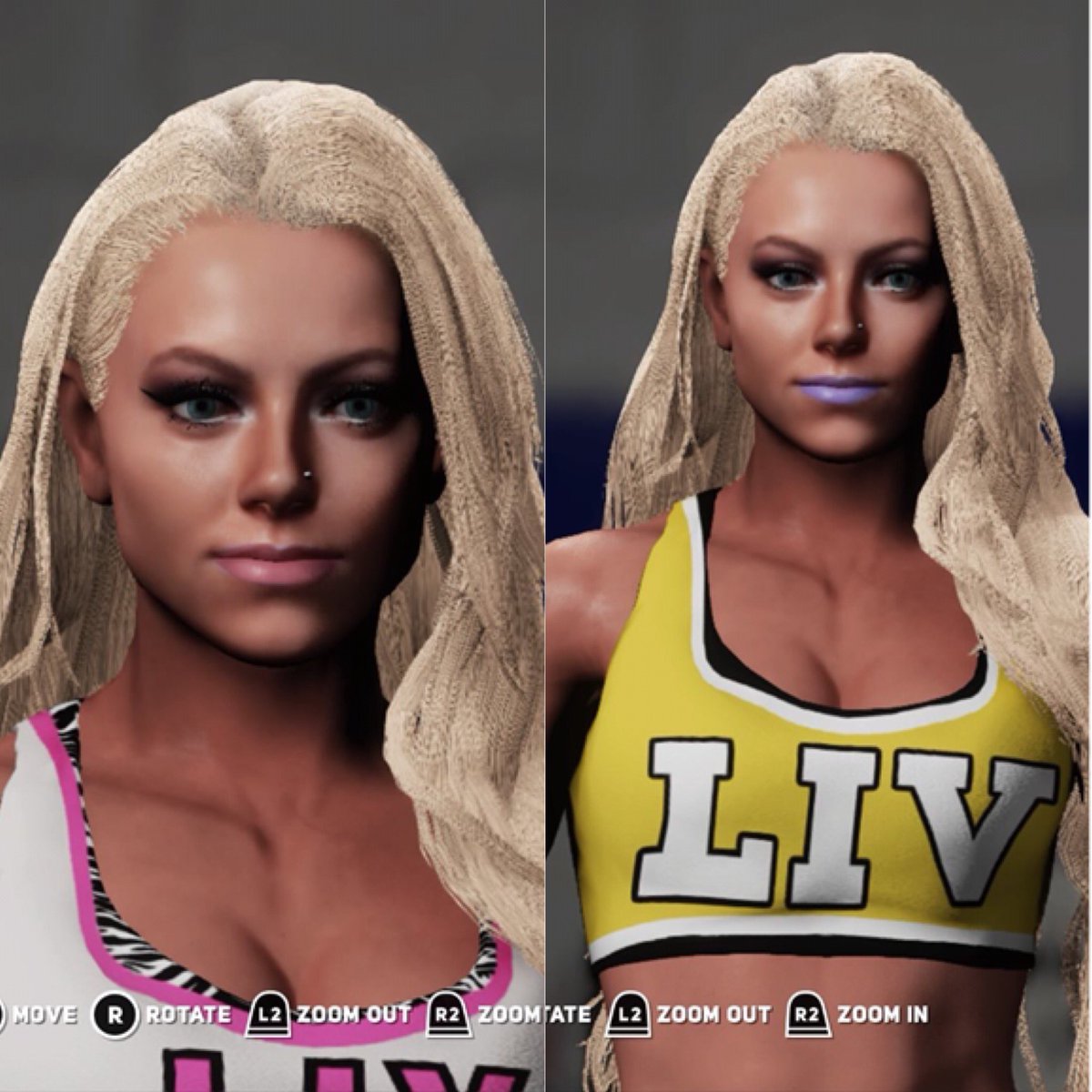 YaOnlyLivvOnce Liv Morgan is now available on Community Creations for PS4 S...