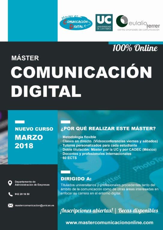 ColladoAgudo's tweet photo. Nueva promoción del @MasterComDigit https://t.co/EVbugYsefW