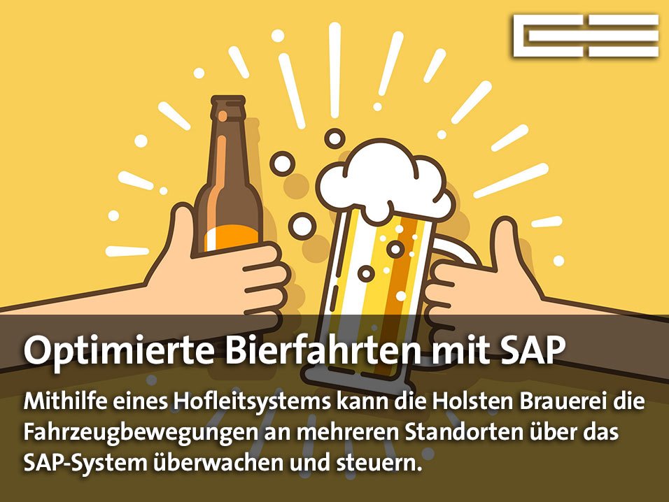 E3Magazin's tweet photo. Optimierte Bierfahrten mit #SAP - Na dann, Prost!🍺 >> https://t.co/mZXWOES7W6 #logistik #carlsberg #holsten https://t.co/99VwqvdUfY