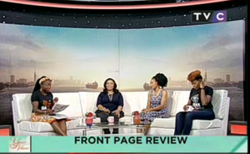 TVCconnect's tweet photo. Top stories on the front page of the 'Vanguard' #NewsPaperFrontPageReview #YourViewTVC https://t.co/rSbfol09gj