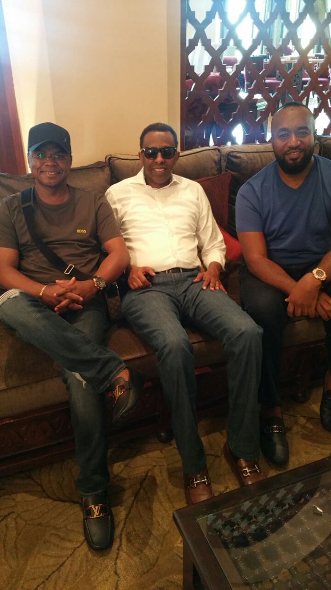 ahmednasirlaw's tweet photo. With 001 and 003 in a friendly foreign country...@HassanAliJoho @governorkingi https://t.co/f0ltfiBR6D