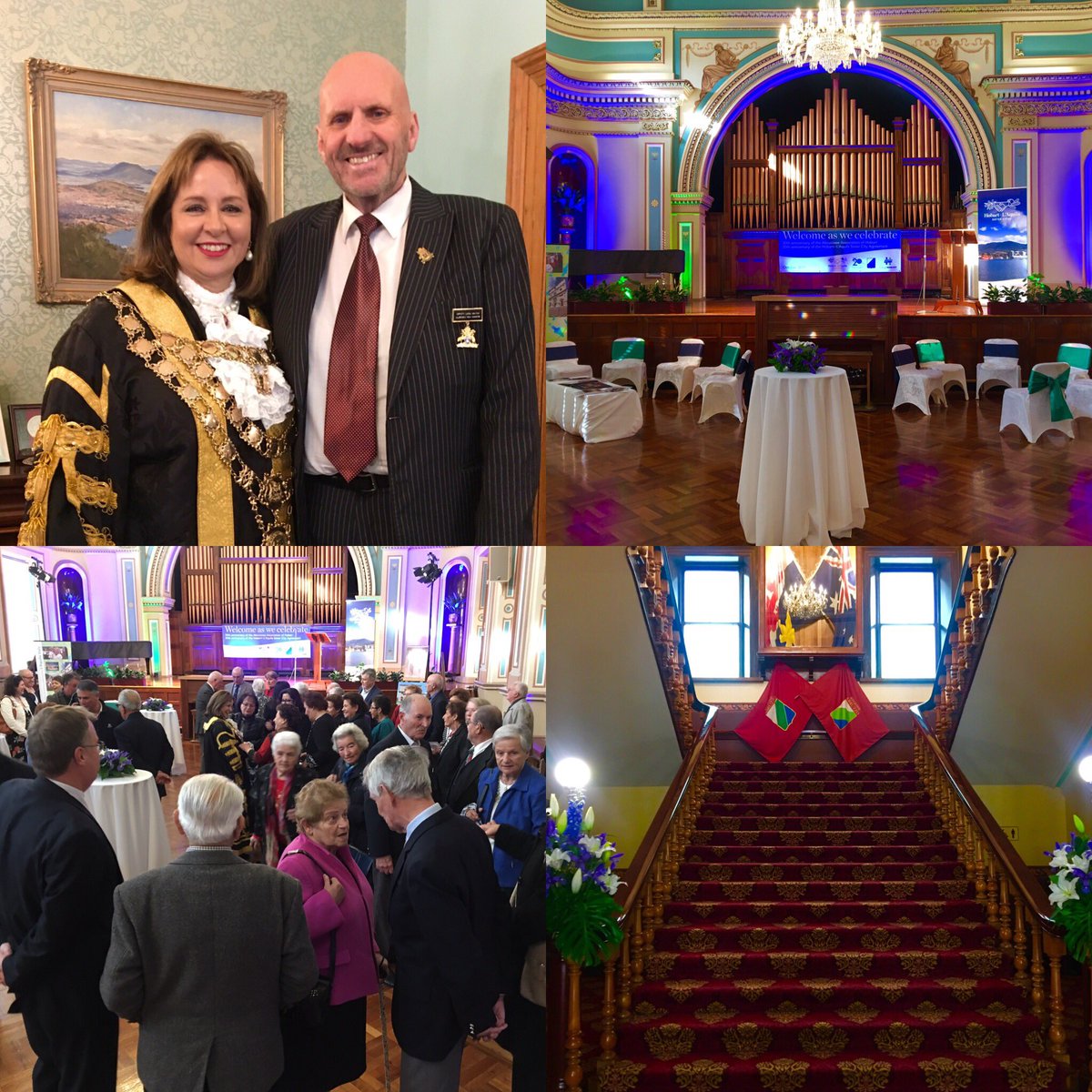 RonChristie's tweet photo. Wonderful journey of 20 yrs for Hobart City &amp; L'Aquila Sister City Relationship &amp; our Abruzzese community as we celebrate this weekend https://t.co/kOUhShWTye