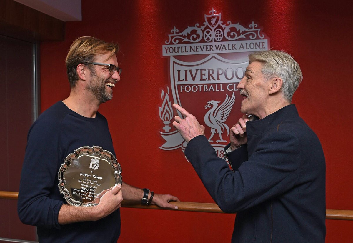 Deepest sympathy to Alan Blaney and family on the loss of Gerry, a great Liverpudlian.