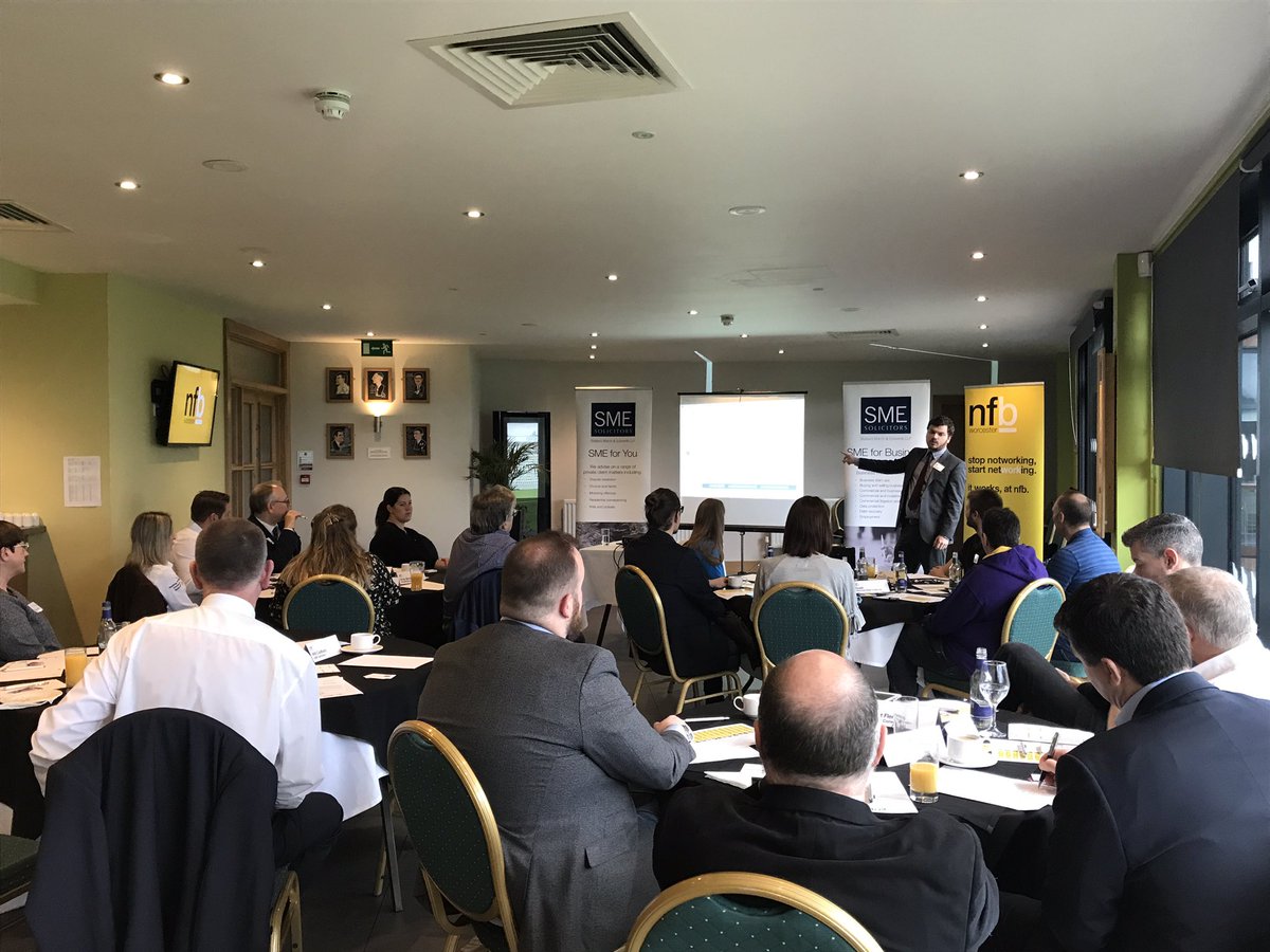 PhotographyF8's tweet photo. Interesting talk from Will today at our meeting. #NFB #sme #solicitors #networkiing #worcester #tenminutes https://t.co/aLfYnusETS