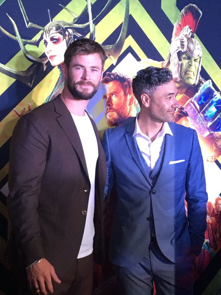 FiveStarCinemas's tweet photo. Thor Premiere #GoldCoast #Chrishemsworth #Thorragnarok #NewFarmCinemas https://t.co/Ztpkn07RdY