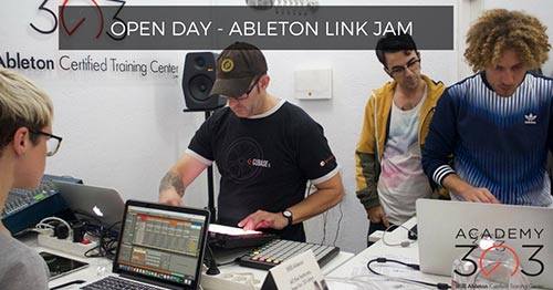 Últimas plazas para la Ableton Link Jam, inscríbete ➤ ➤ ➤ info@academy303.com goo.gl/3PXQfr