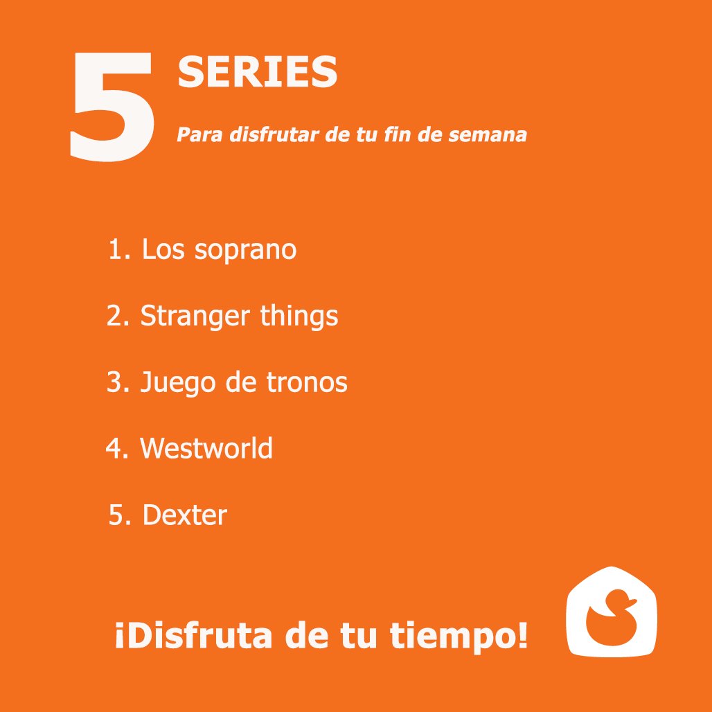 Wayook's tweet photo. 📺👌 ¡Nos gustan las series! #wayook #theweekendiscoming #seriéfilos https://t.co/ilWcBa0qBQ