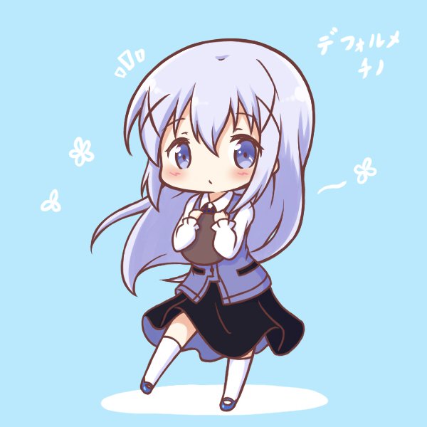 みたらしねこ 絵仕事募集中 区切りを終えて 今日のイラストです 今日はごちうさのチノちゃんを こんな感じのデフォルメも練習していきたいですね 映画公開日までのデイリーごちうさにする案もありましたが 暫くはあまり強く縛りたくないので