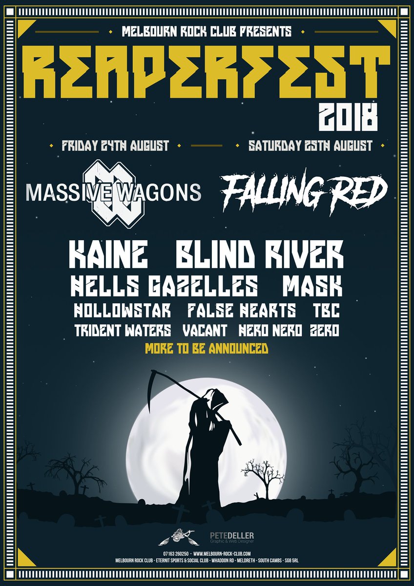 Melbourn_Rock's tweet photo. Only 24 weekend tickets with free camping are still available.  Limited number of Friday &amp; Saturday tickets are still available. https://t.co/Iwb08SQpyl