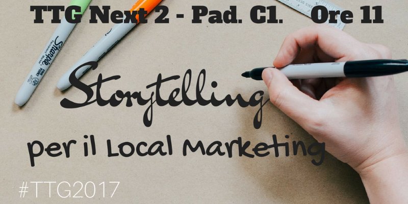 travelbloggerit's tweet photo. Come raccontare e valorizzare il locale, dai blog ai social alle 11 a #TTGnext si parla di storytelling per il local marketing #TTG2017 https://t.co/P2NXDH4kD1