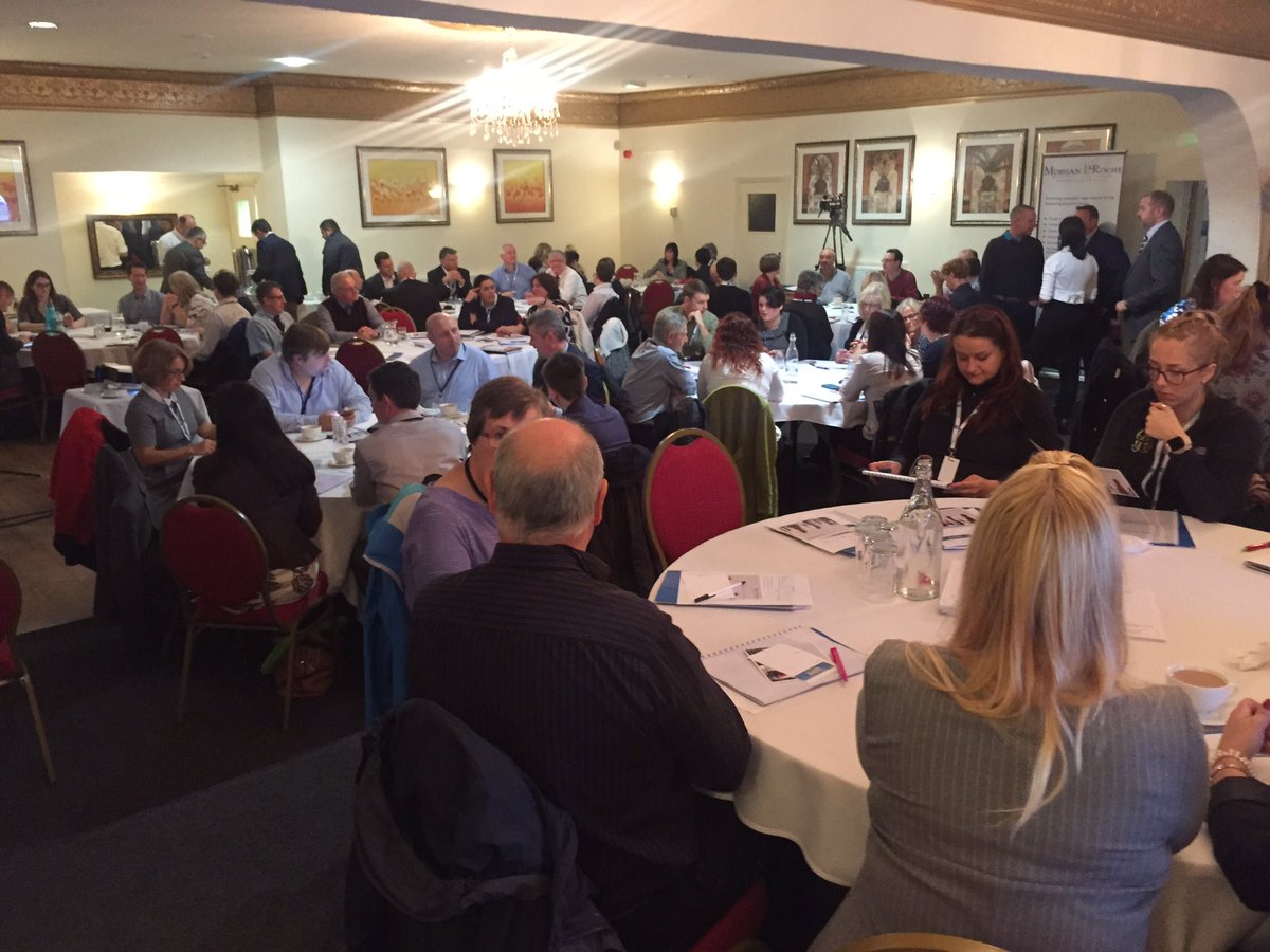 MorganOffice's tweet photo. Standing room only at the #gdpr event today in west wales, about to kick off @MLRLaw @HannahDahill https://t.co/flj4TlulPK