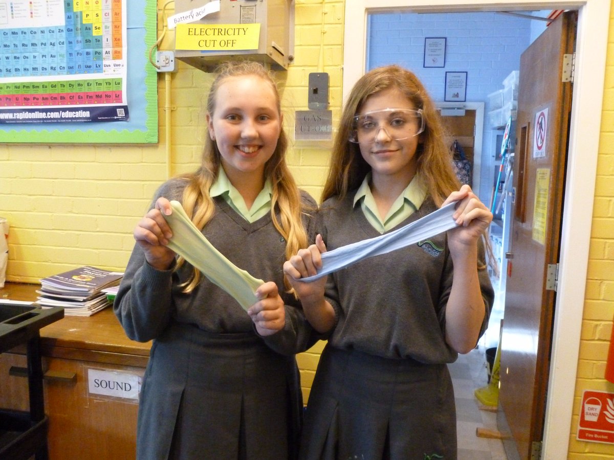 Walney_School's tweet photo. Science club is on every Wednesday after school, this week they made slime #funscience #futureprofessors https://t.co/N95E0OIg8B