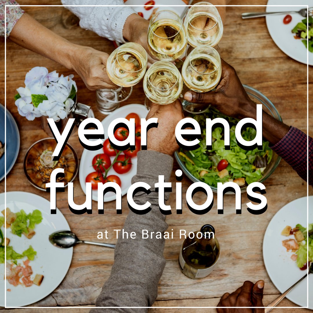 CountryMeatSA's tweet photo. Book your year-end at The Braai Room! We’ll prepare a delicious meal for you &amp; your colleagues to celebrate. E-mail braairoom@cmeat.co.za https://t.co/JzzpHVxDM7
