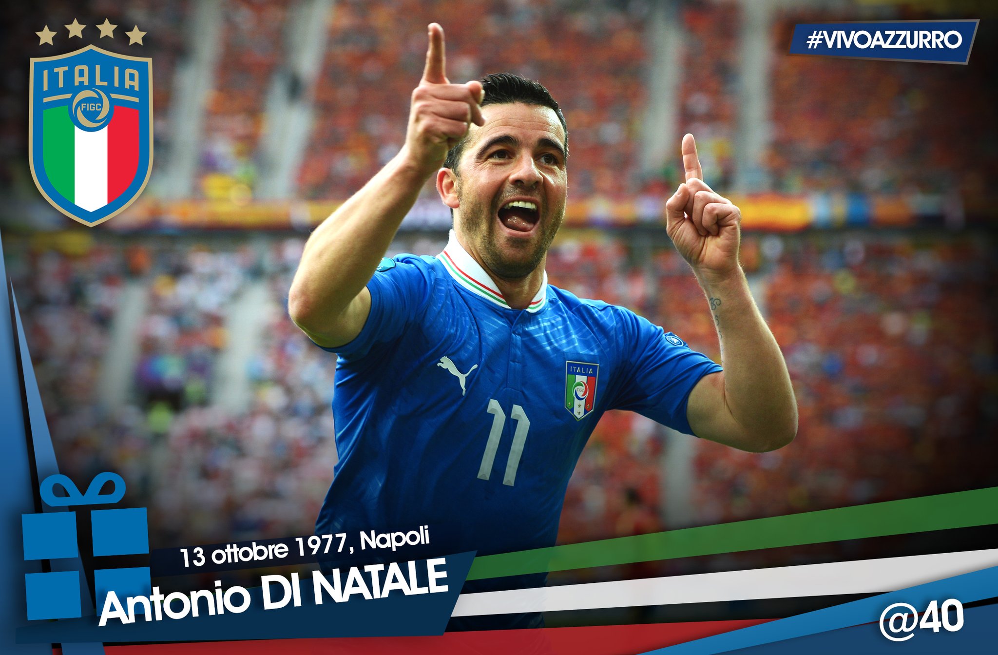   _ 42 appearances  _ 11 goals Happy 40th birthday Antonio   