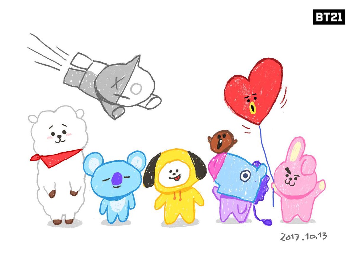  OFFICIAL BTS  BT21  LINE  Characters  and Story Progression 