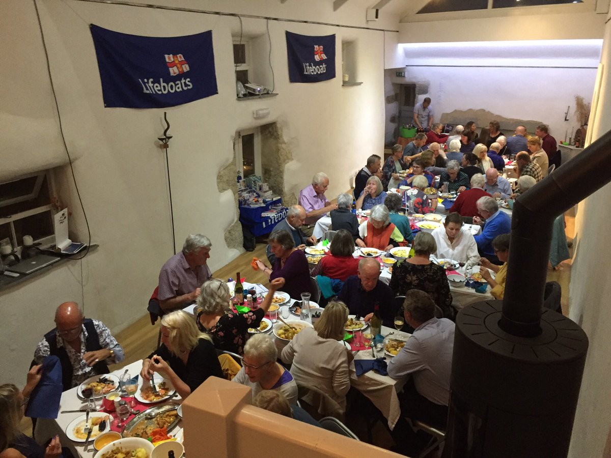 Last Saturday we held a #RNLIfishsupper here at #Roselidden with @PotluckCornwall &amp; we raised £721 for <a href="/LizardRNLI/">The Lizard Lifeboat</a> #SavingLivesAtSea