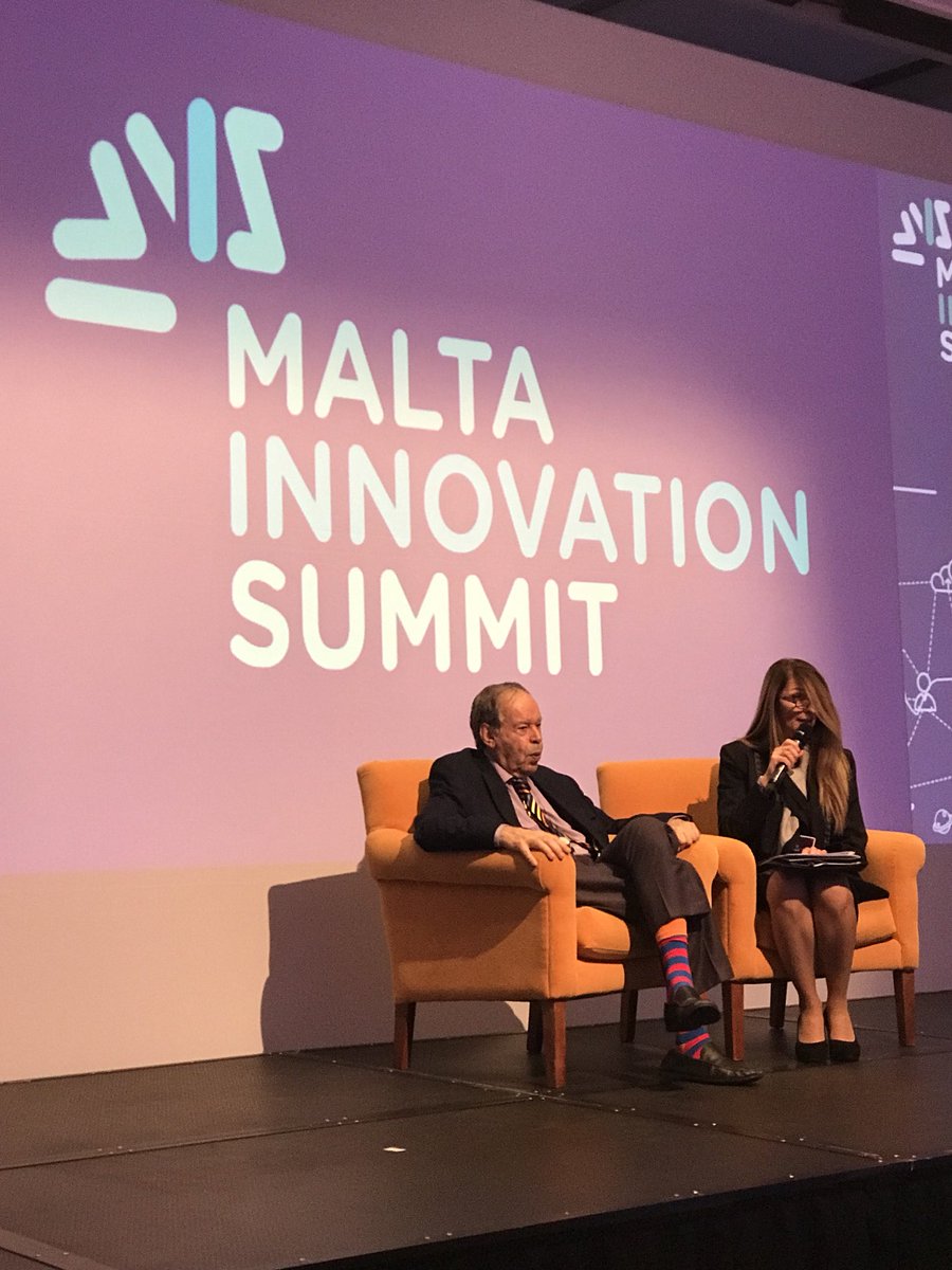 Great pleasure to be on <a href="/MaltaSummit/">Changemakers.mt</a> and listening to Edward de Bono