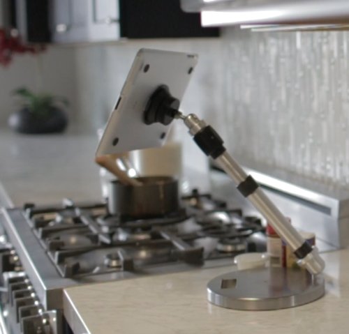 #Zenmount has multiple uses #iPad #recipeholder. Check it out on our #Kickstarter campaign, here kck.st/2yI4W6D. Ends @ 10 AM EDT!