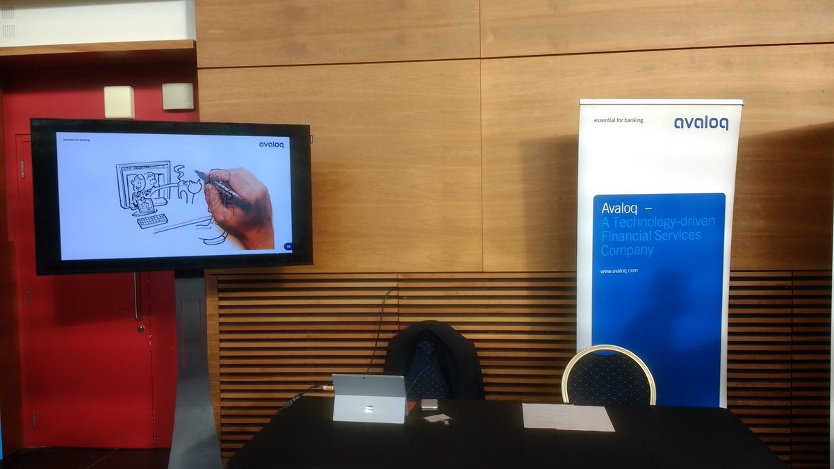 phameyer's tweet photo. Visit @Avaloq booth at #ScotChain17 https://t.co/omQlMYA3Yc