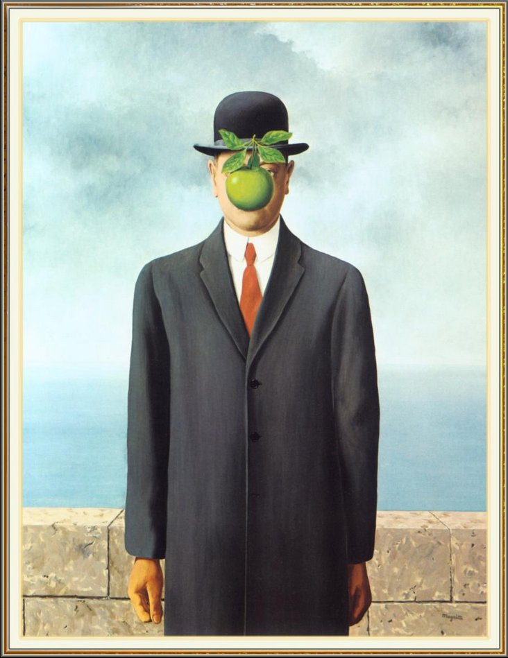 arteaIdia's tweet image. "The Son of Man" (1964), René Magritte (Brussels, Belgium) - Surrealismo