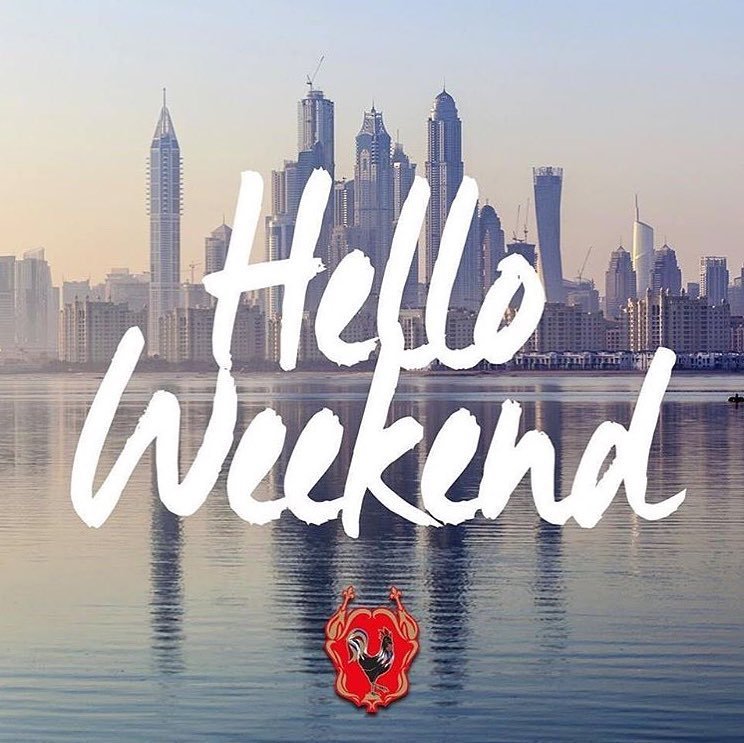 GallusRotisseri's tweet photo. Hello Weekend !!!
#Dubai #mydubai #dubaitag #dubaitstyle #dubaimarina #jlt #dubai🇦🇪 #dubaimarina #dubaigym #dubaif… https://t.co/PJqMYRtc4b https://t.co/b3pbFDtu9X