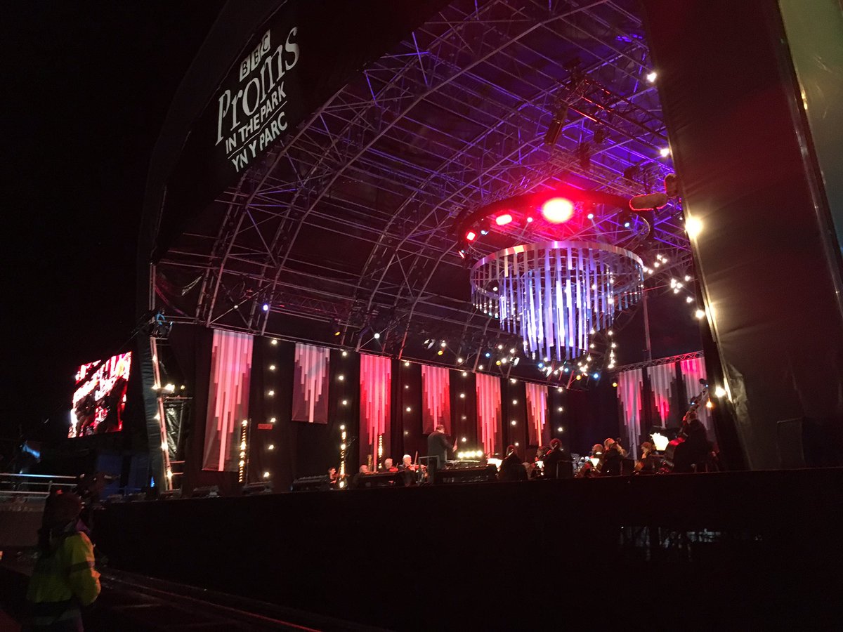 DragonSparkProd's tweet photo. Busy couple of months for us. Filming the last night of @bbcproms in Singleton Park was definitely a highlight! #bbcproms #filmcrew https://t.co/wayymFhAW7