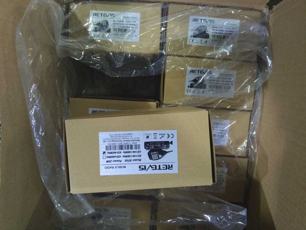 ailunce's tweet photo. #Retevis #RT95 Analog Amateur Mobile Radio. $116
https://t.co/pLNMHbH17E https://t.co/zrZUESyahG